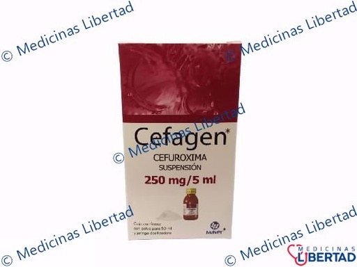 [7502009741296] CEFAGEN 250MG SUSPENSION  50 ML