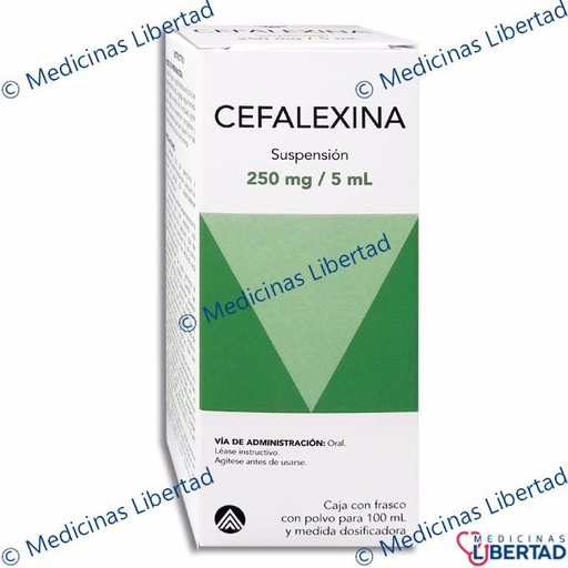 [7502009743627] CEFALEXINA 250MG MEDIGEN  SUSP 100 ML