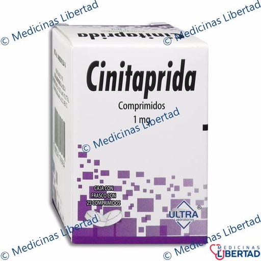 [7502216793934] CINITAPRIDA ULTRA  1 MG TAB C/25