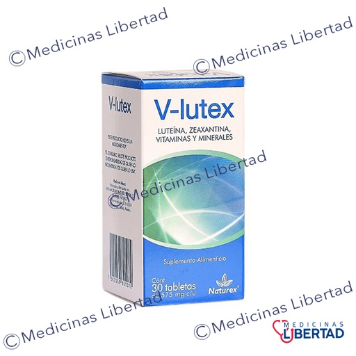 [7502259891079] V-LUTEX Tabletas c/30