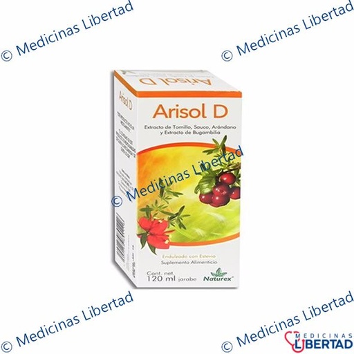 [7502259891116] ARISOL D - Jarabe - 120 ml