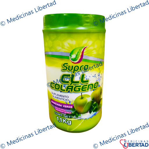 [7502280870094] SUPRA CLL COLAGENO 1.1KG MANZANA VERDE