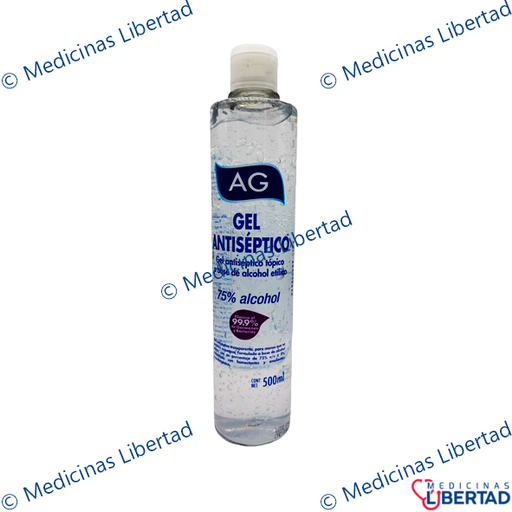 [7502281190126] GEL ANTIBACTERIAL AG 500 ML