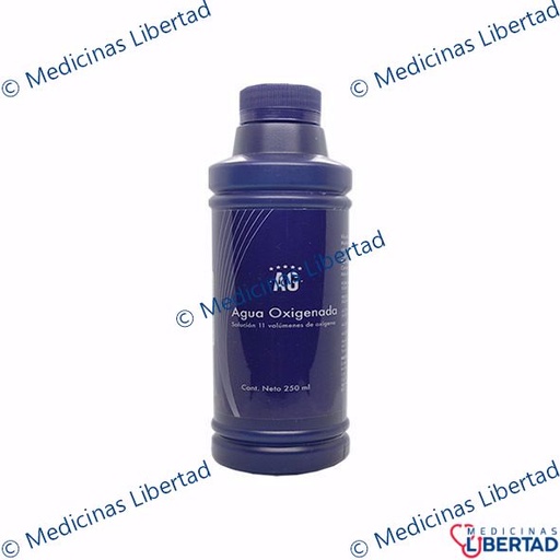 [7502281190232] AGUA OXIGENADA  AG FRASCO 250 ML