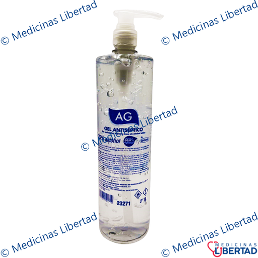 [7502281191710] GEL ANTIBACTERIAL AG 1000ML