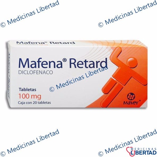 [7503000422368] MAFENA RETARD 100MG  C/20