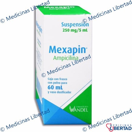 [7503001007137] MEXAPIN ( AMPICILINA )  250MG Suspension 60 ml
