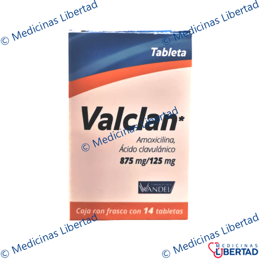 [7503001009117] VALCLAN 875MG - 125MG C/14TAB
