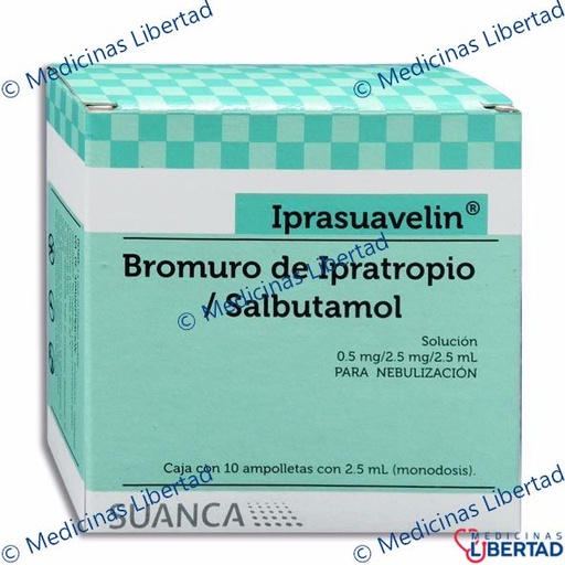 [7503002773178] IPRASUAVELIN ( BROM DE IPRA / SALBUTAMOL ) P/ NEB C/10