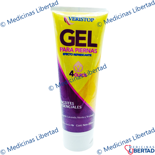 [7503007662330] VERISTOP GEL 4 OLEOS TUBO C/250 GRS