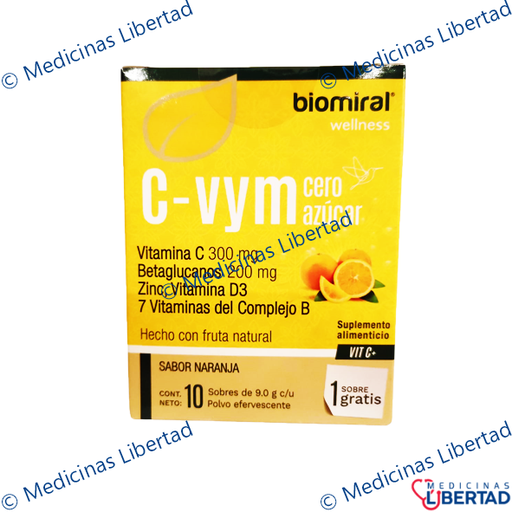 [7503020089770] C-VYM NARANJA SOBRES CERO AZUCAR C/10