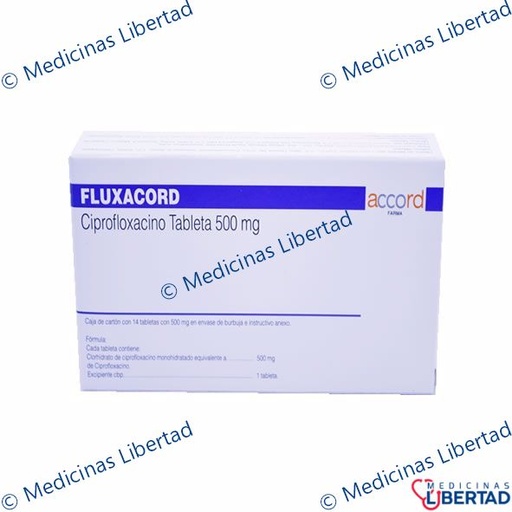 [7506335701306] FLUXACORD TABLETAS 500MG C/14