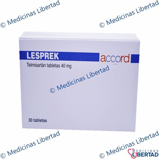 [7506335702426] TELMISARTAN  40 MG ACCORD TABLETAS C/30