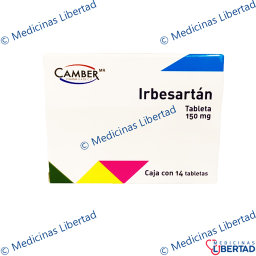 [7506442700599] IRBESARTAN CAMBER 150MG TAB C/14