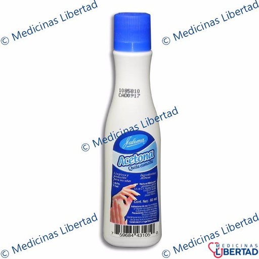 [759684431050] ACETONA JALOMA FRASCO 60 ml