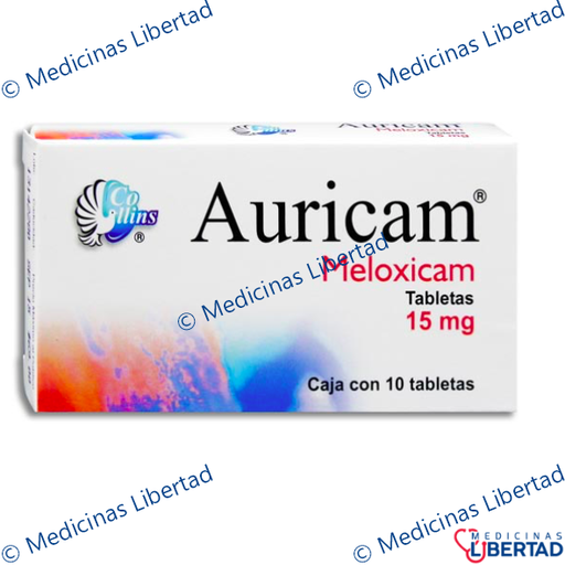 [780083142292] AURICAM 15MG TABLETAS  C/10