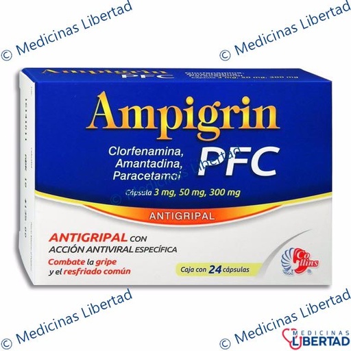 [780083148676] AMPIGRIN PFC Capsulas c/24