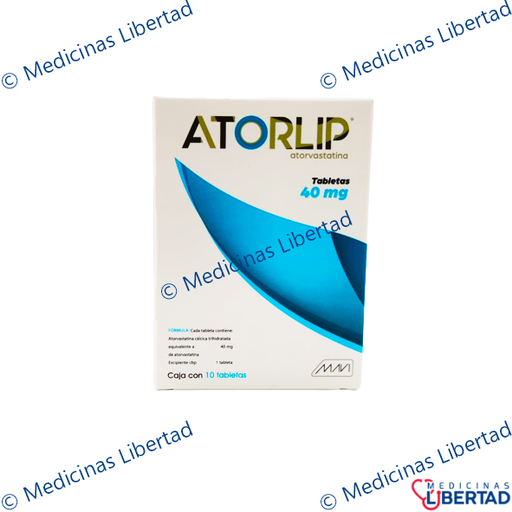 [785120754858] ATORLIP 40 TABLETAS C/10