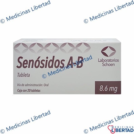 [821998000595] SENOSIDOS A-B SCHOEN TABLETAS C/20