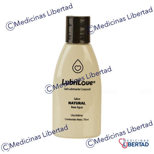 [7503007662422] LUBRICANTE LUBRILOVE NATURAL 75 ML