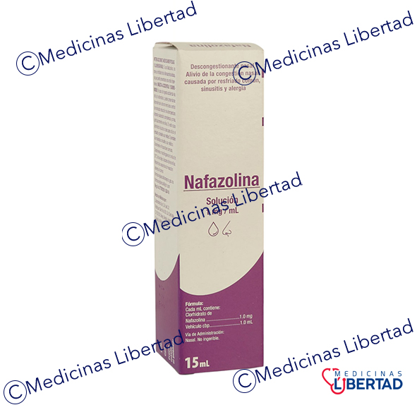 NAFAZOLINA  GRIN SOLUCION NASAL 15 ML