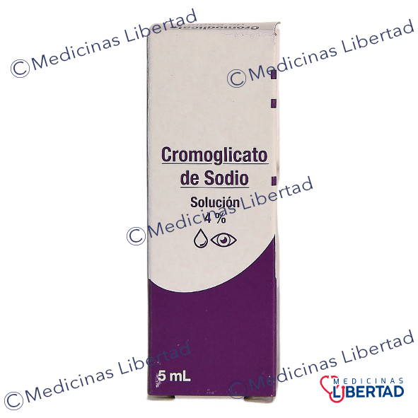 CROMOGLICATO DE SODIO SOLUCION OFTALMICA 4% 5ML