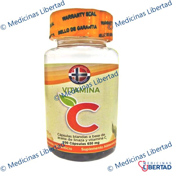 VITAMINA C NORWEGIAN 650MG FRASCO CAP C/100