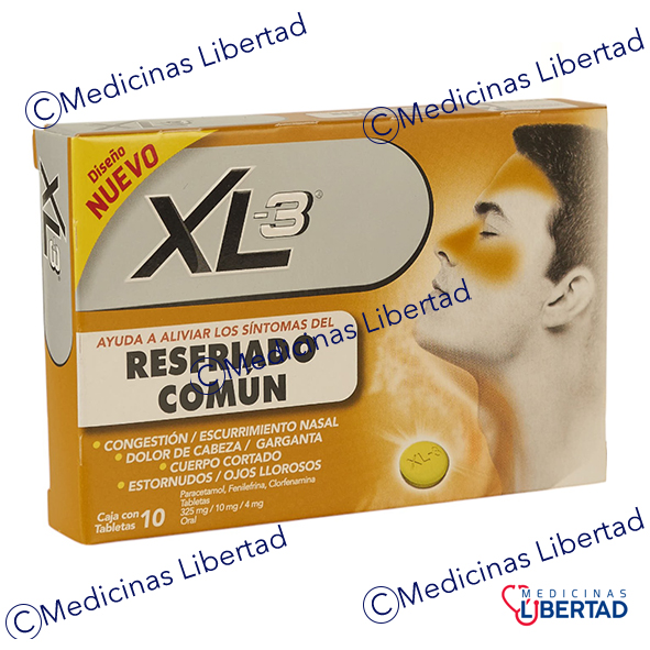 XL-3 ANTIGRIPAL TAB C/10