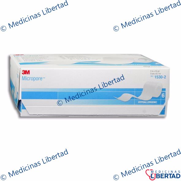 CINTA MICROPOROSA BCA 3M 5CM Caja c/6