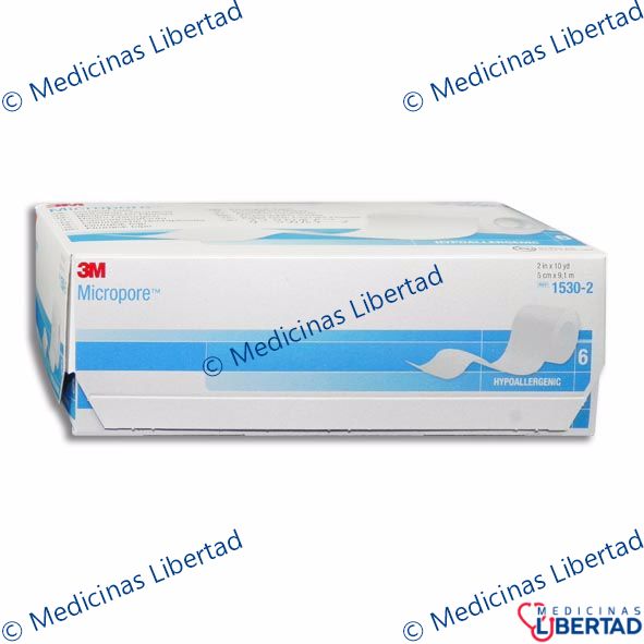 CINTA MICROPOROSA PIEL 3M 5CM Caja c/6