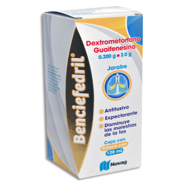 BENCIEFEDRIL Solucion 120 ml