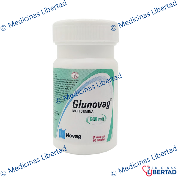 GLUNOVAG 500 MG c/60