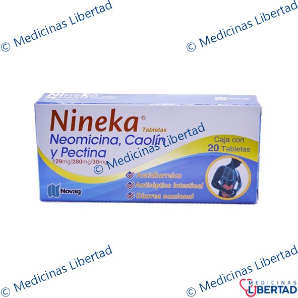 NINEKA TABLETAS C/20