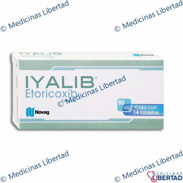 IYALIB 90mg TABLETAS C/14
