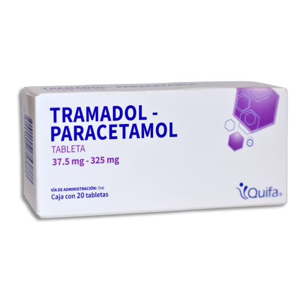 TRAMADOL - PARACETAMOL TABLETAS C/20 PERRIGO