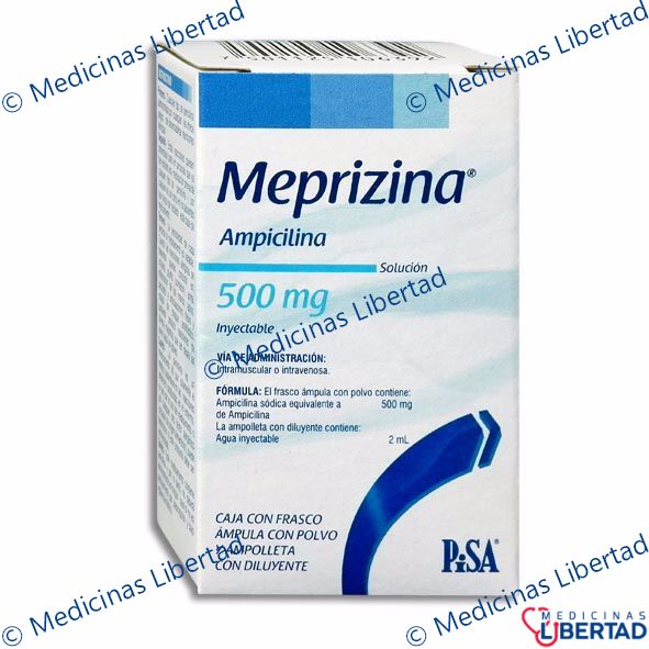 MEPRIZINA INYECTABLE 500MG  C/1