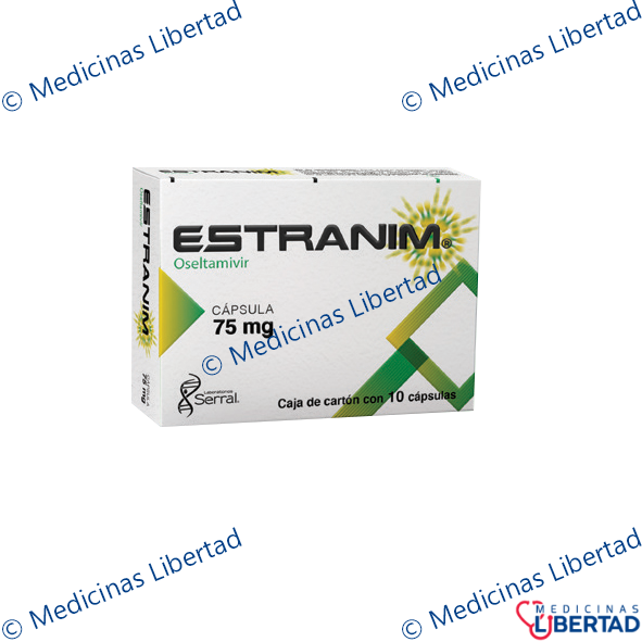 ESTRANIM (OSELTAMIVIR) SERRAL 75MG CAP C/10