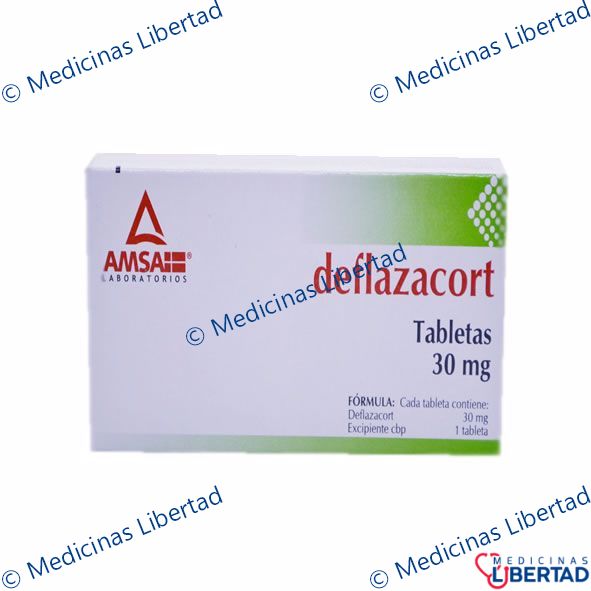 DEFLAZACORT  AMSA 30MG  Tabletas c/10