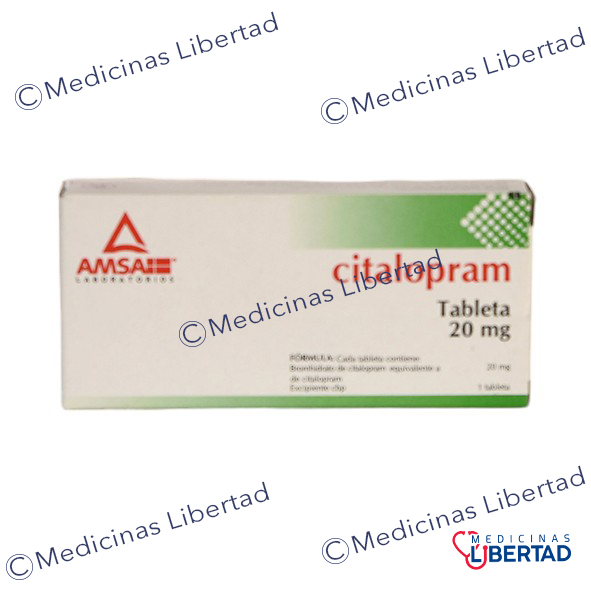 CITALOPRAM 20MG TAB C/14