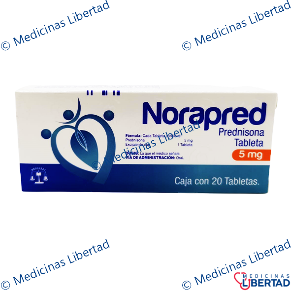 NORAPRED 5MG - Tabletas - c/20