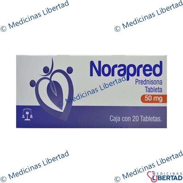 NORAPRED 50MG - Tabletas - c/20