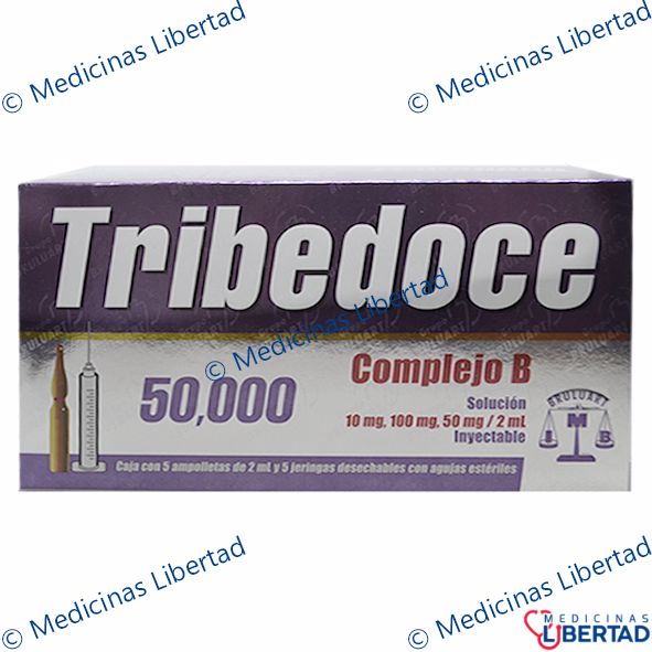 TRIBEDOCE 50,000 - Solucion Inyectable - c/5