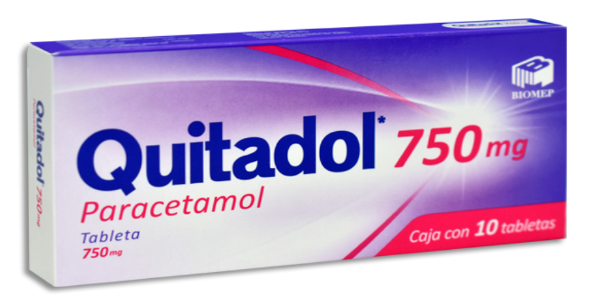 QUITADOL  750MG TABLETAS C/10