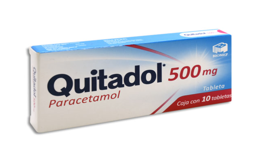 QUITADOL 500MG- Tabletas- c/10