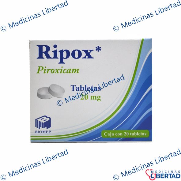 RIPOX ( PIROXICAM ) TAB  C/20