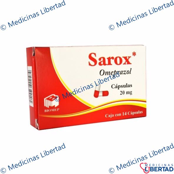 SAROX Capsulas c/14