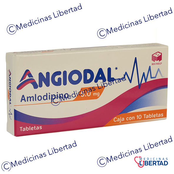 ANGIODAL TABL. 5 MG C/10