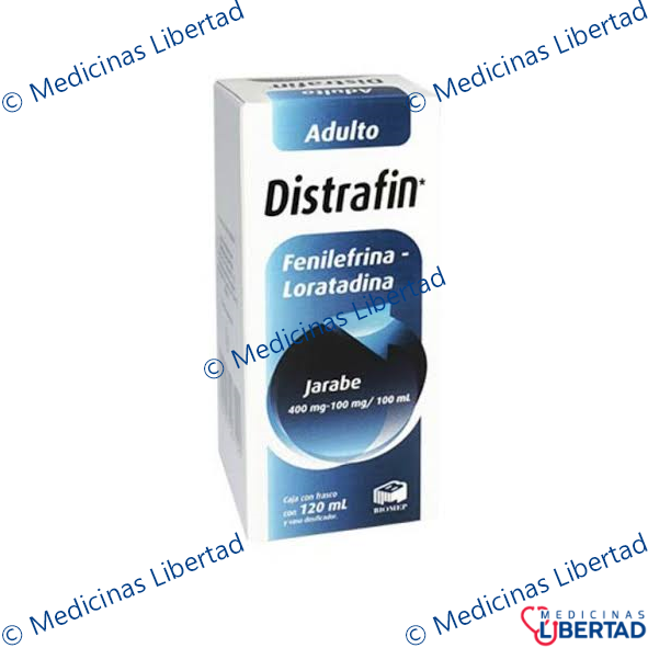 DISTRAFIN ( FENILEFRINA - LORATADINA ) JBE  ADTO SOL 120 ML