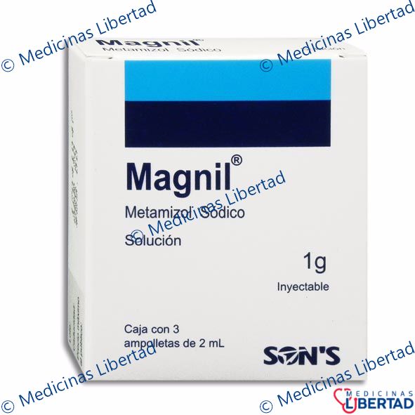 MAGNIL INYECTABLE 2ML  C/3