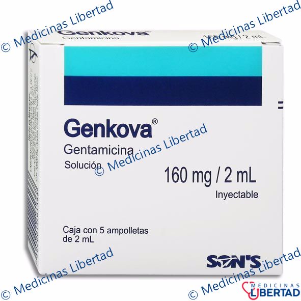 GENKOVA IU 160MG INYECTABLE  C/5